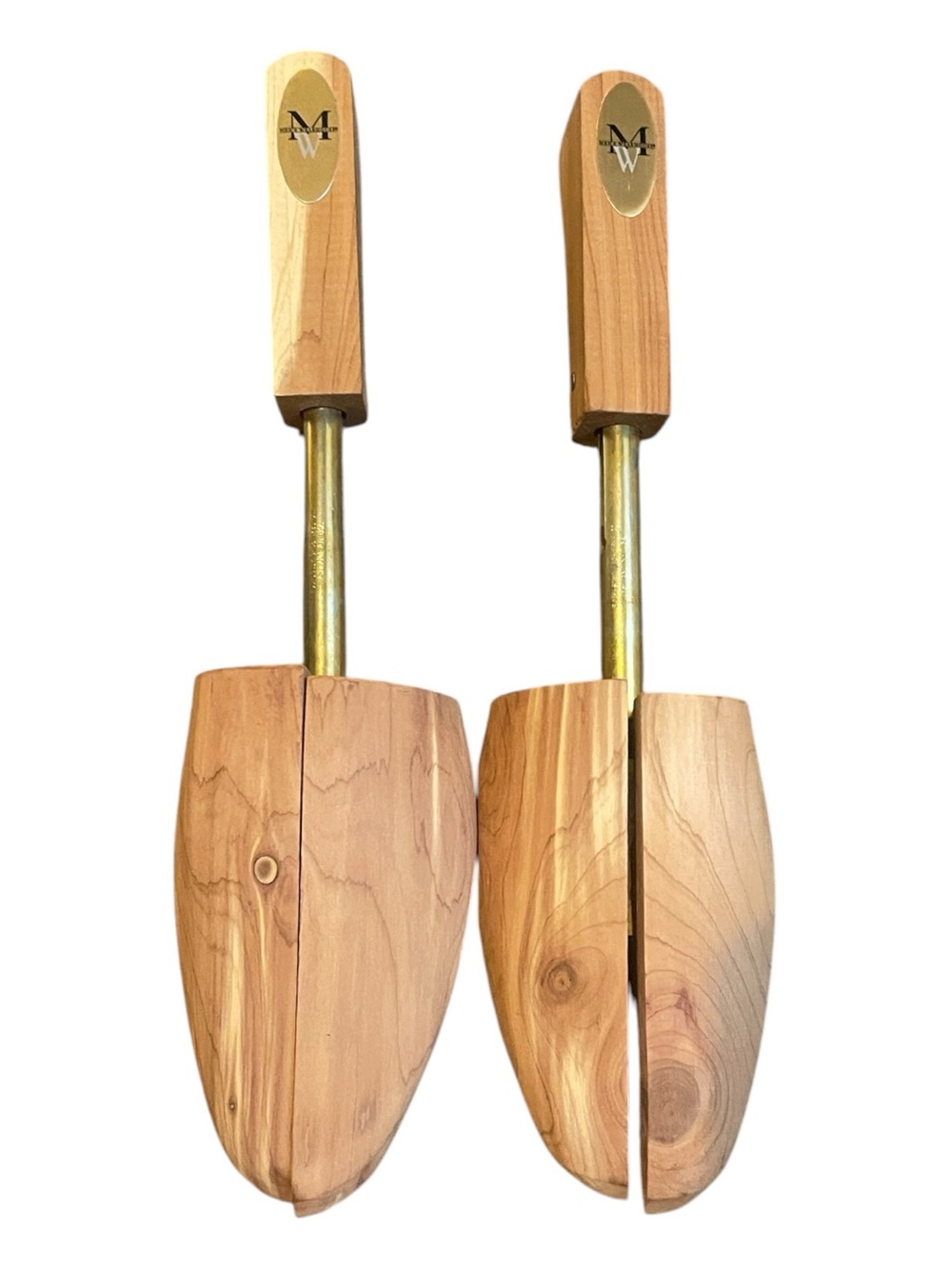 Men’s Wearhouse Wood Shoe Trees - Size L Adjustable